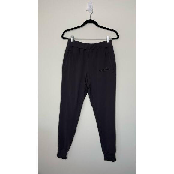 Alphalete Black Drawstring Joggers M - Picture 2 of 7